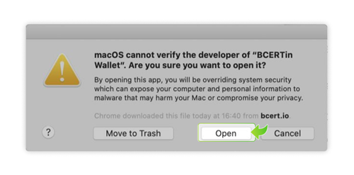 Install BeyonCerts Wallet